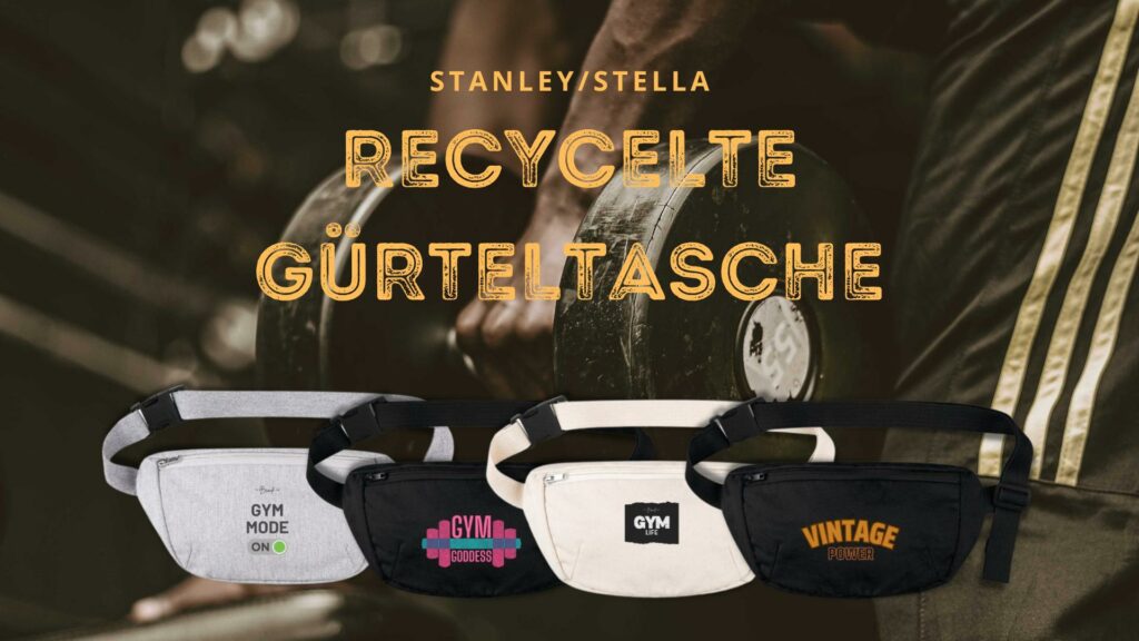 Stanley/Stella Gürteltasche mit Fitness Designs